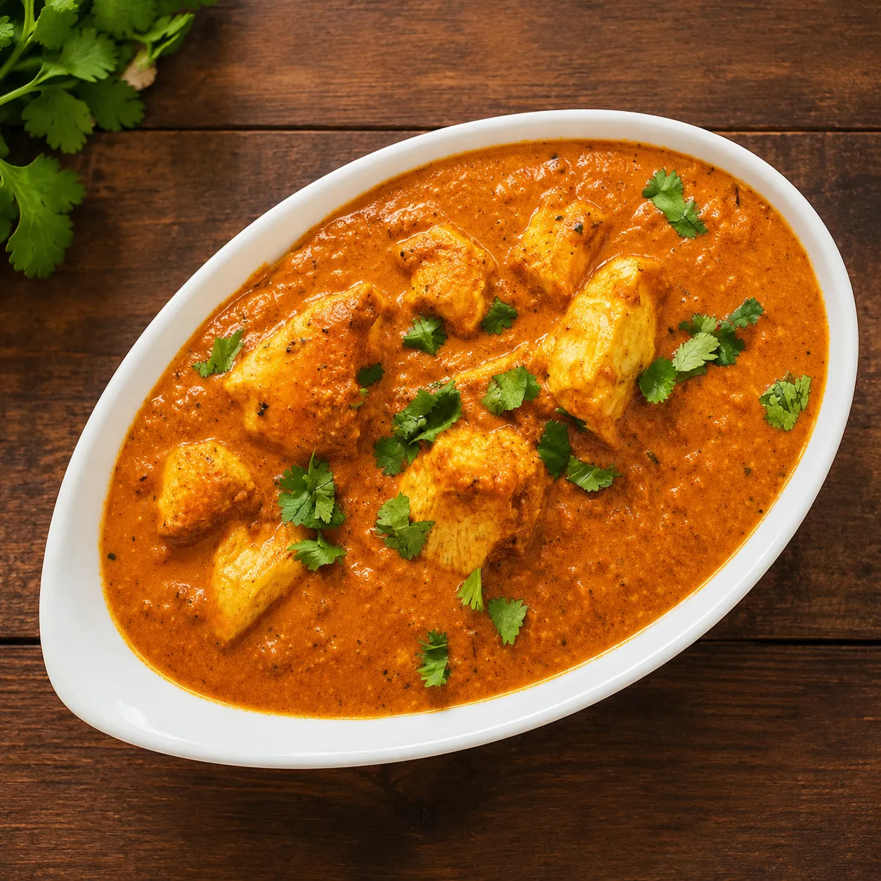 Authentic Indian curry dish at Chef's Indian Kitchen Medicine Hat