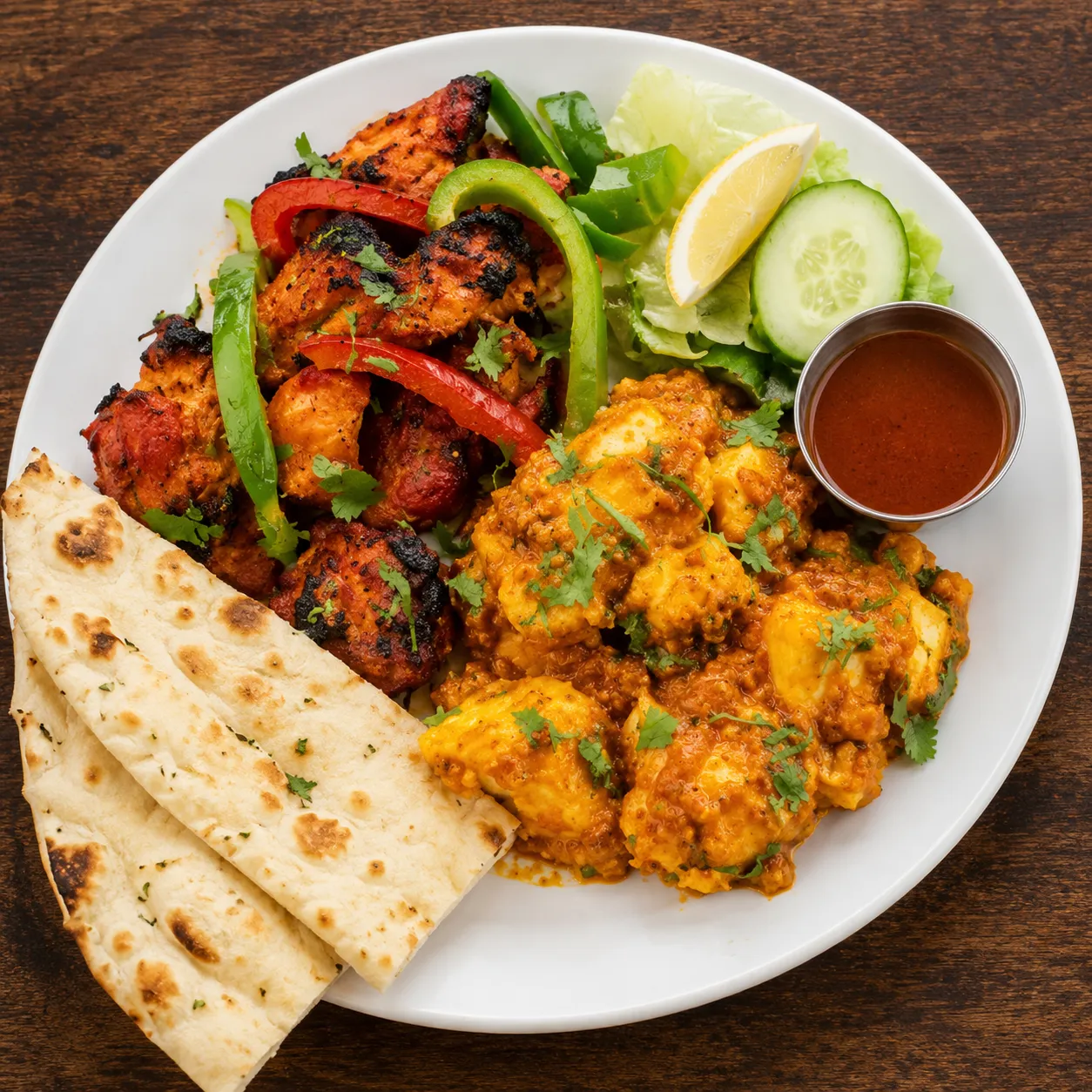 Tandoori Chicken — Clay oven specialty at Chef's Indian Kitchen Medicine Hat