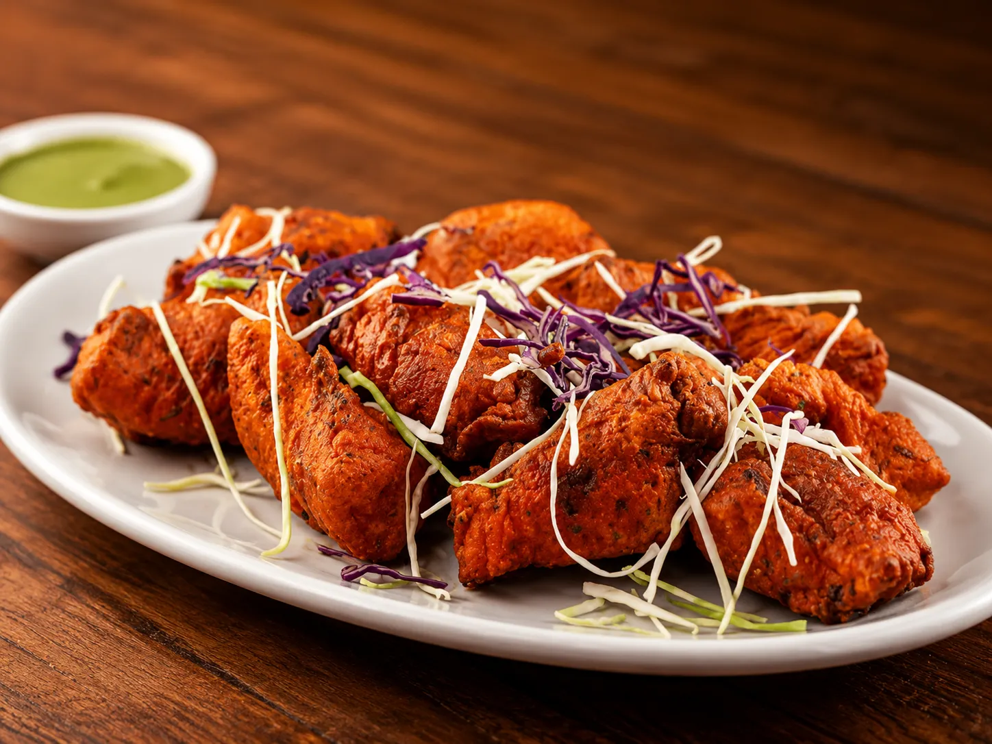 Tandoori Fish marinated in Indian spices at Chef's Indian Kitchen Medicine Hat